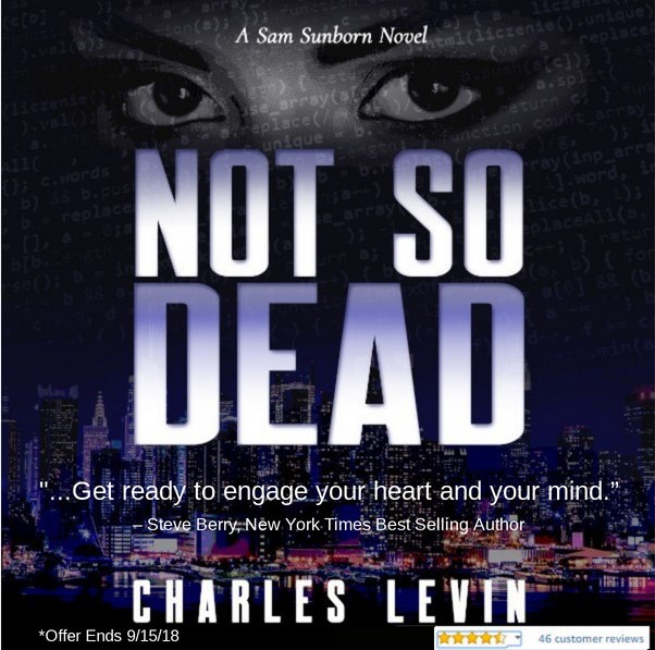 Charles Levin NOT SO DEAD - a thriller