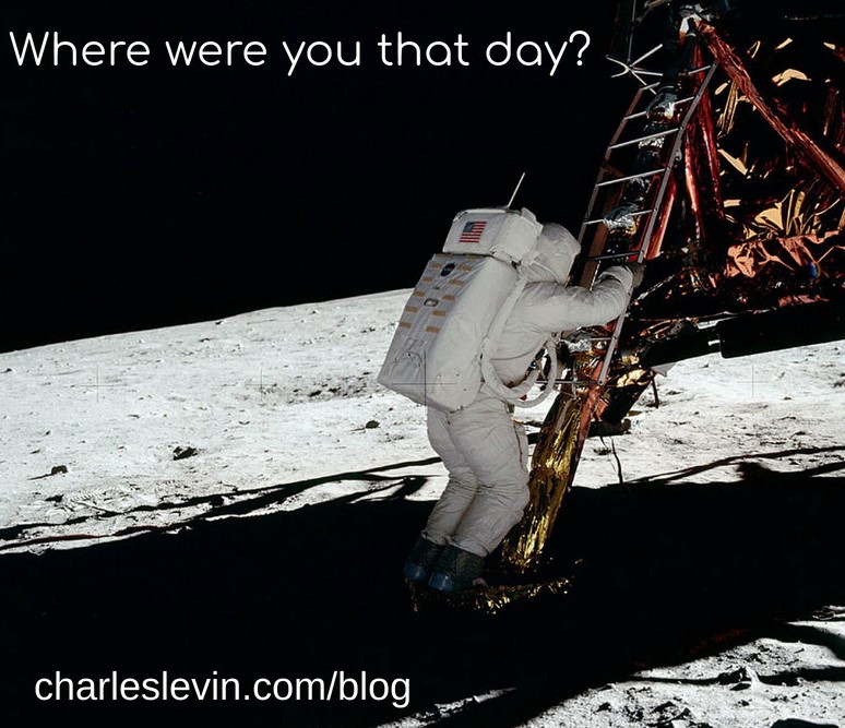 Moon Landing Memories - Charles Levin Author