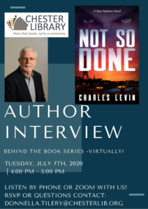 Charles Levin Author Chester Library Interview