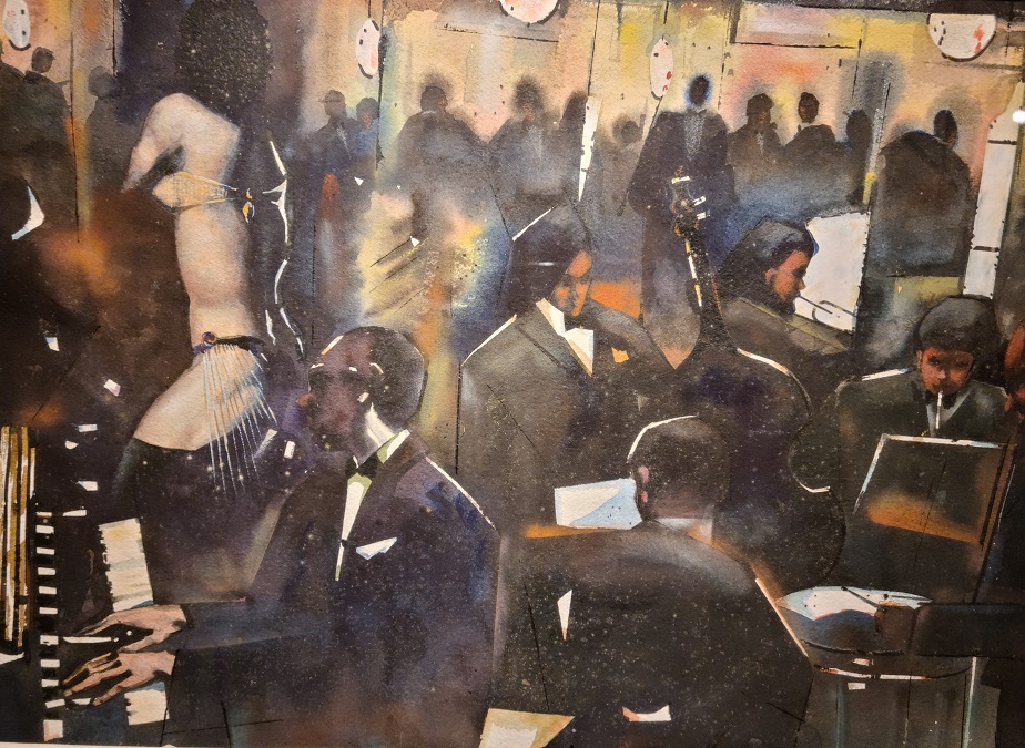 Jazz Pinting by James Carlin